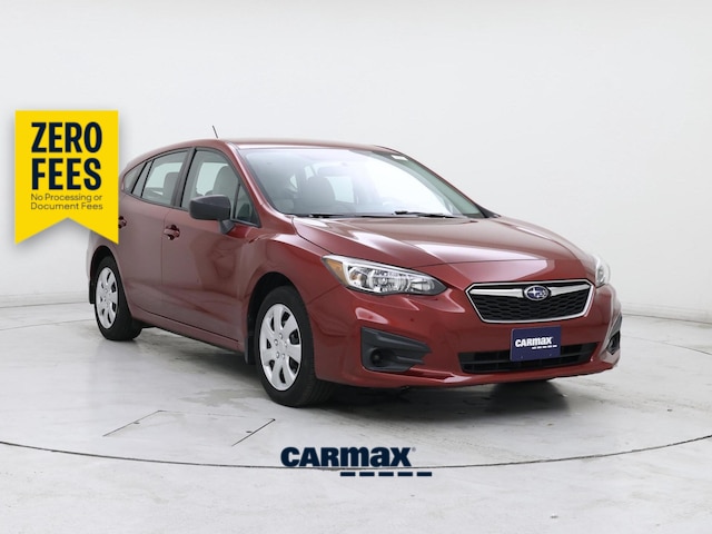 Red 2017 Subaru Impreza Sedan Automatic