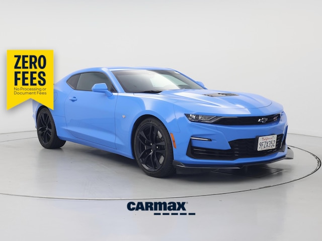 Blue 2023 Chevrolet Camaro Coupe Rear-Wheel Drive Automatic