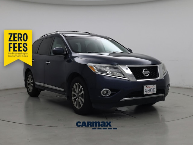 Blue 2015 Nissan Pathfinder SUV / Crossover Four-Wheel Drive Automatic