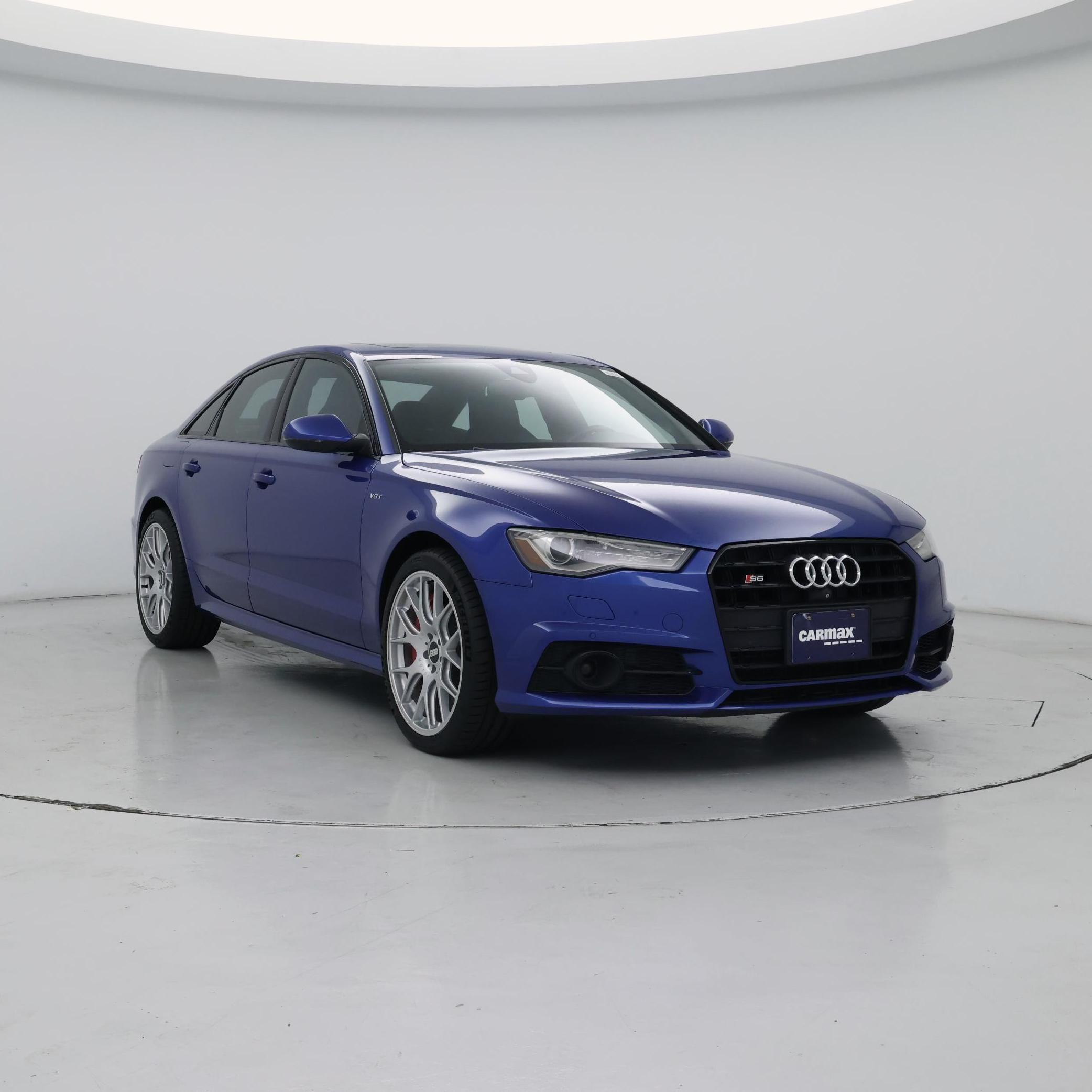 Blue 2017 Audi S6 Sedan All-Wheel Drive Automatic
