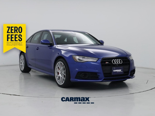 Blue 2017 Audi S6 Sedan All-Wheel Drive Automatic