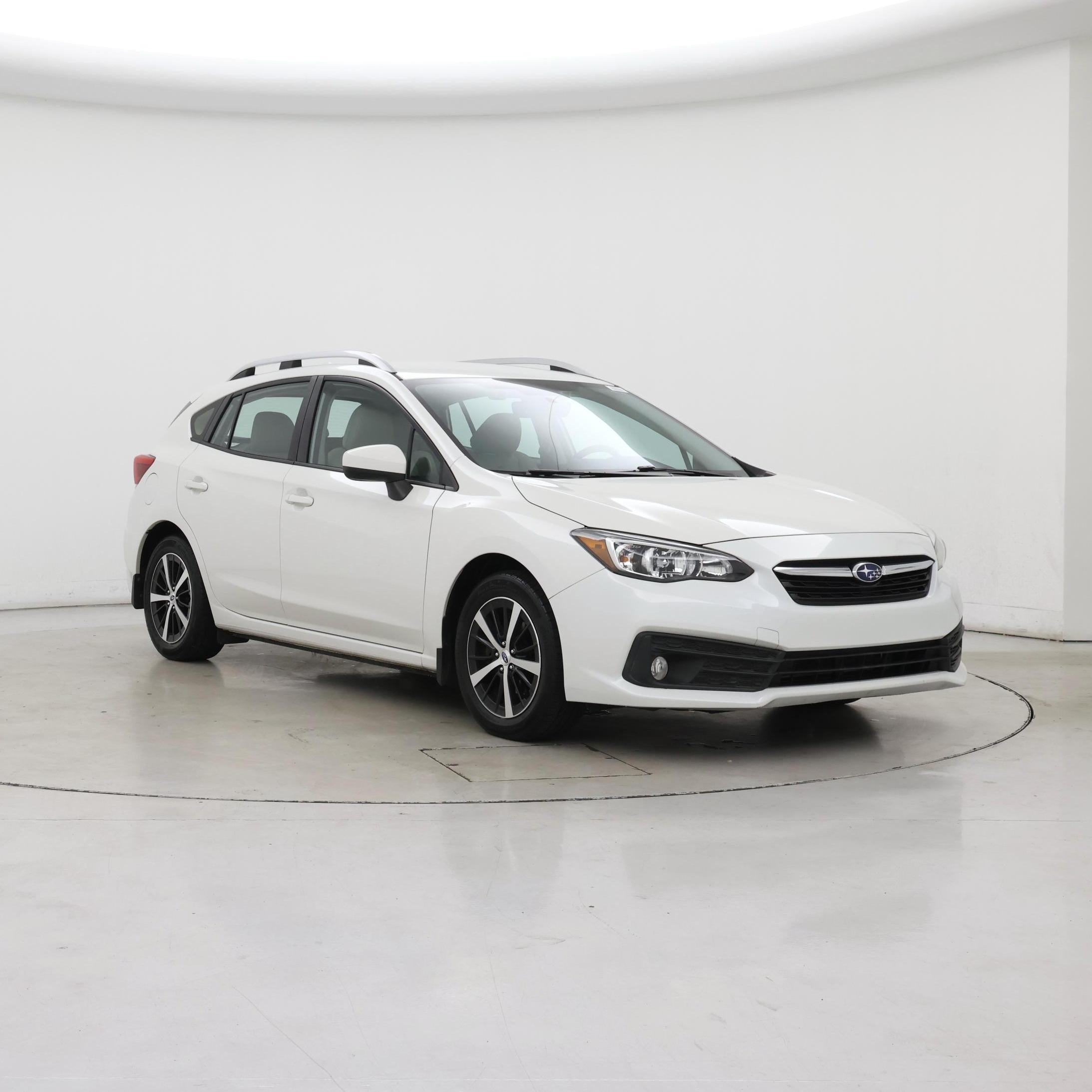 White 2021 Subaru Impreza Wagon All-Wheel Drive Automatic