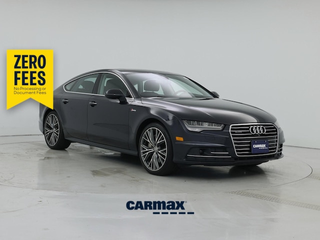 Blue 2018 Audi A7 Sedan All-Wheel Drive Automatic