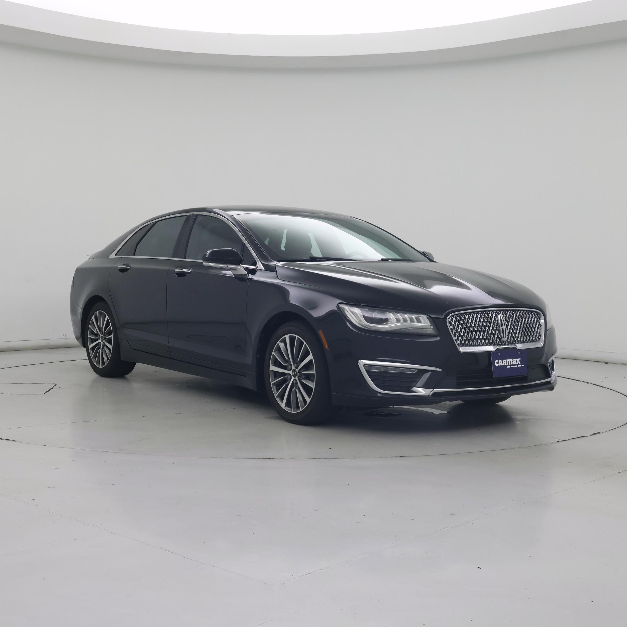 Black 2017 Lincoln MKZ Sedan Front-Wheel Drive Automatic