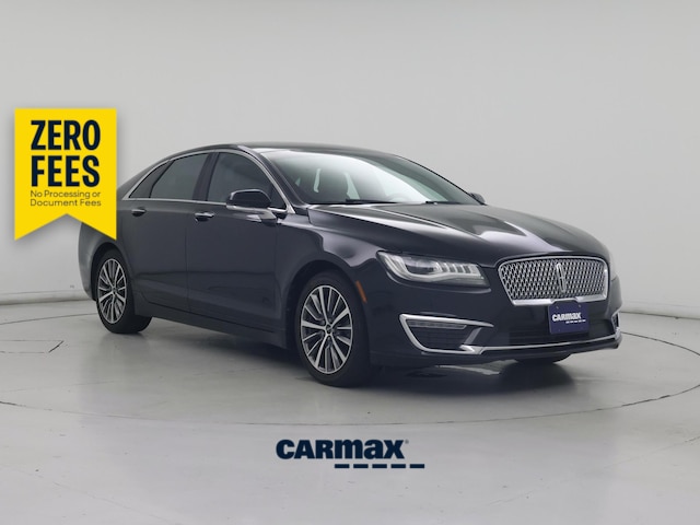 Black 2017 Lincoln MKZ Sedan Front-Wheel Drive Automatic