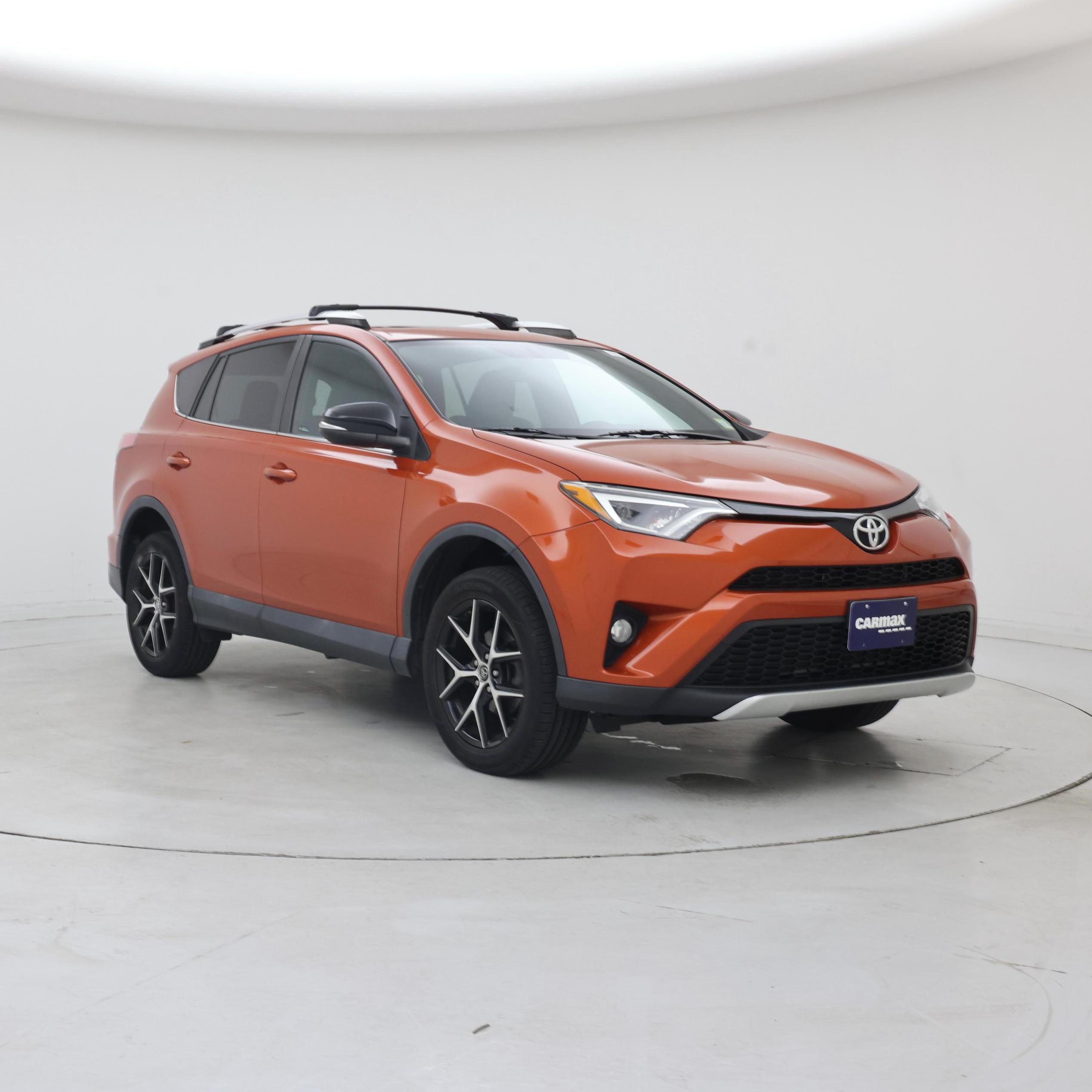 Orange 2016 Toyota RAV4 SUV / Crossover All-Wheel Drive Automatic