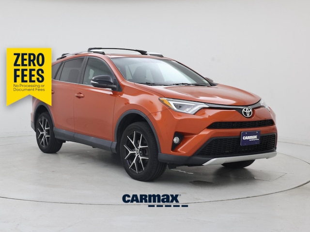 Orange 2016 Toyota RAV4 SUV / Crossover All-Wheel Drive Automatic