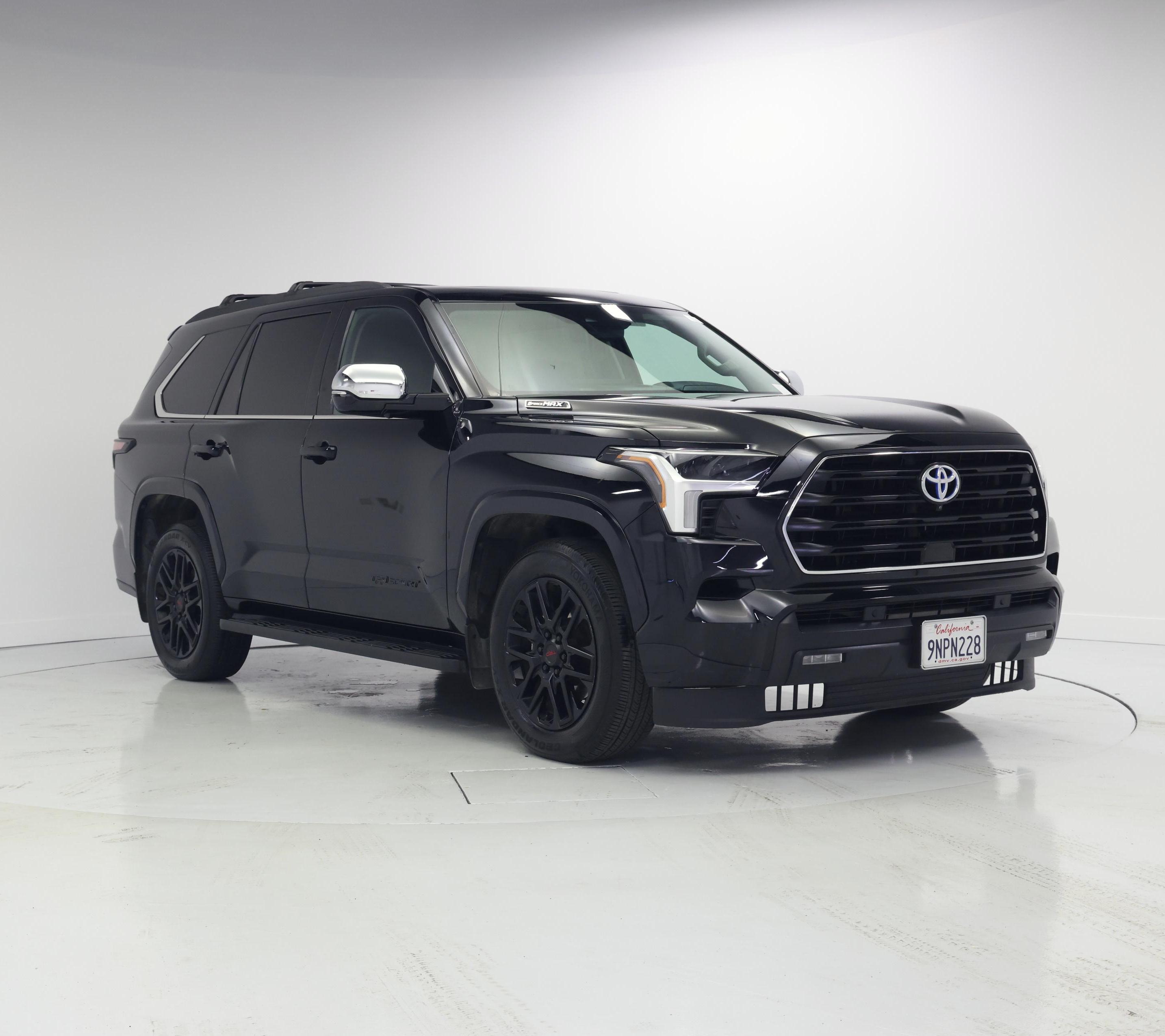 Black 2024 Toyota Sequoia SUV / Crossover Four-Wheel Drive Automatic