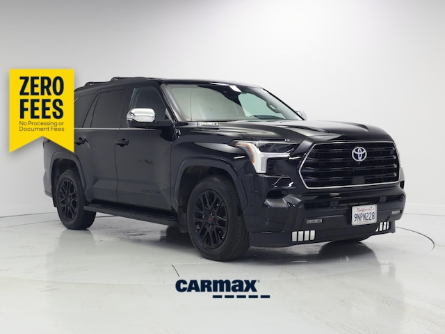 Black 2024 Toyota Sequoia SUV / Crossover Four-Wheel Drive Automatic