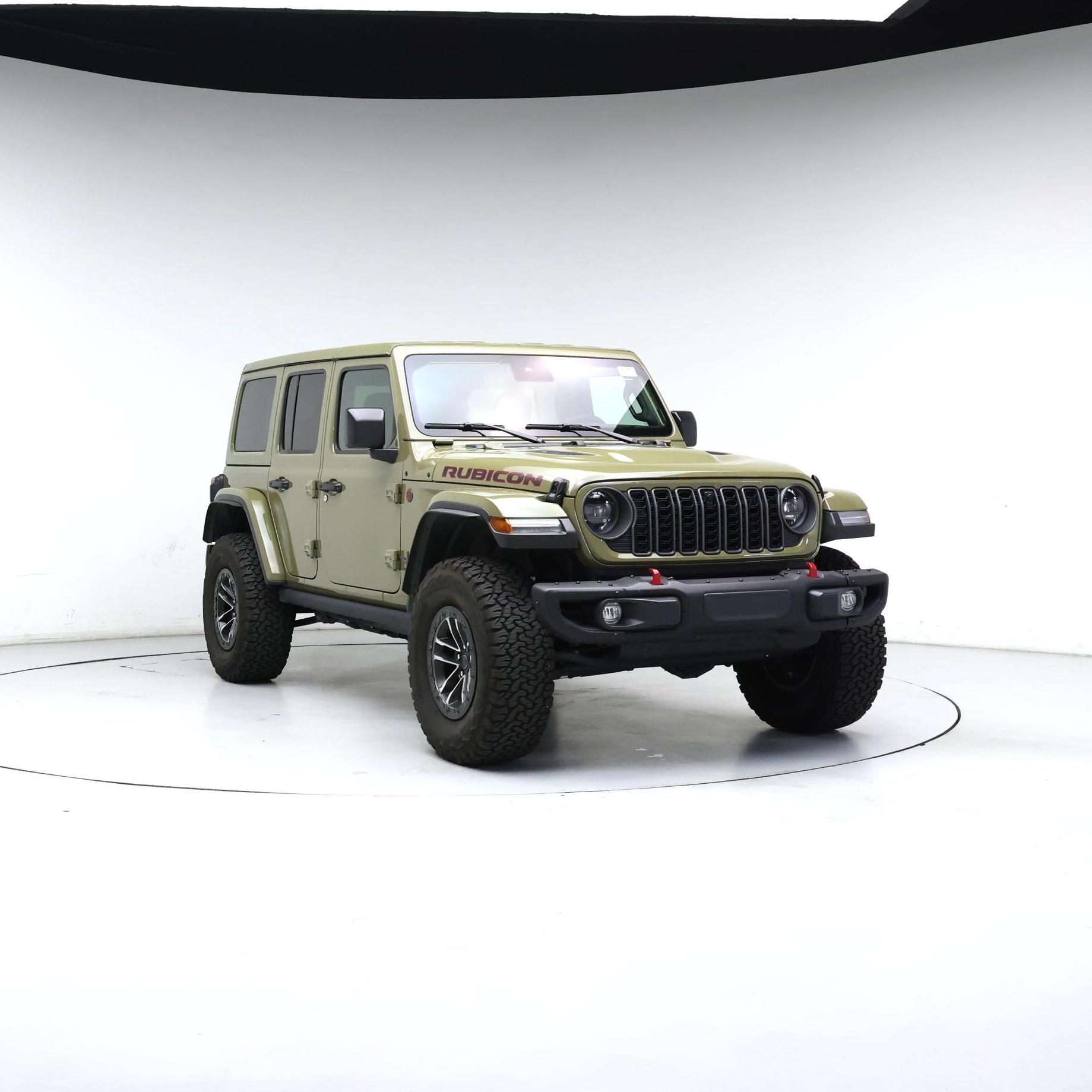 Green 2025 Jeep Wrangler SUV / Crossover Four-Wheel Drive Automatic