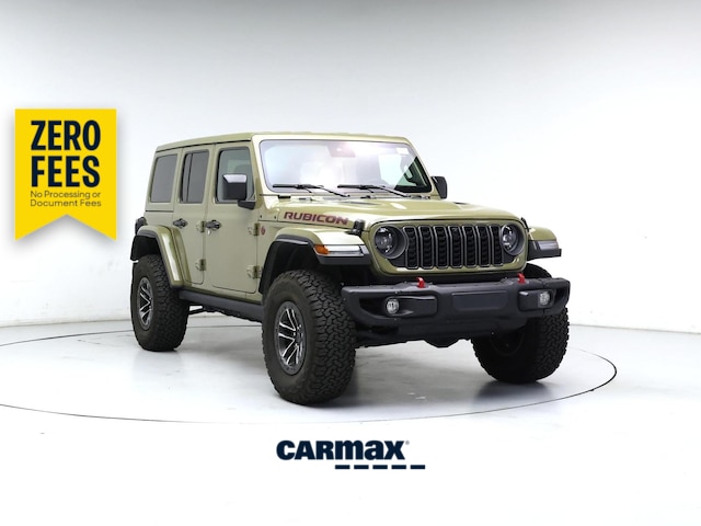 Green 2025 Jeep Wrangler SUV / Crossover Four-Wheel Drive Automatic