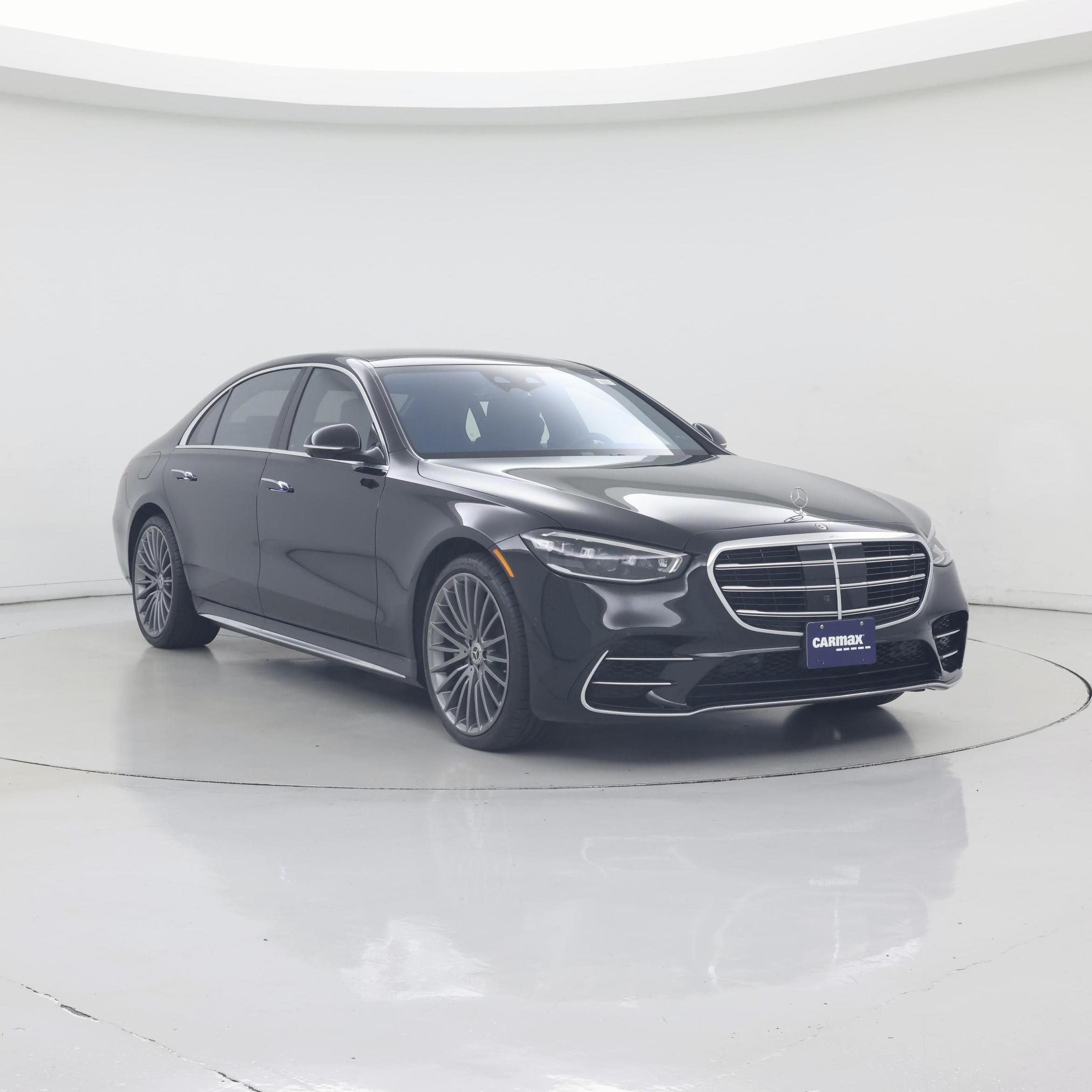 Black 2022 Mercedes-Benz S-Class Sedan All-Wheel Drive Automatic