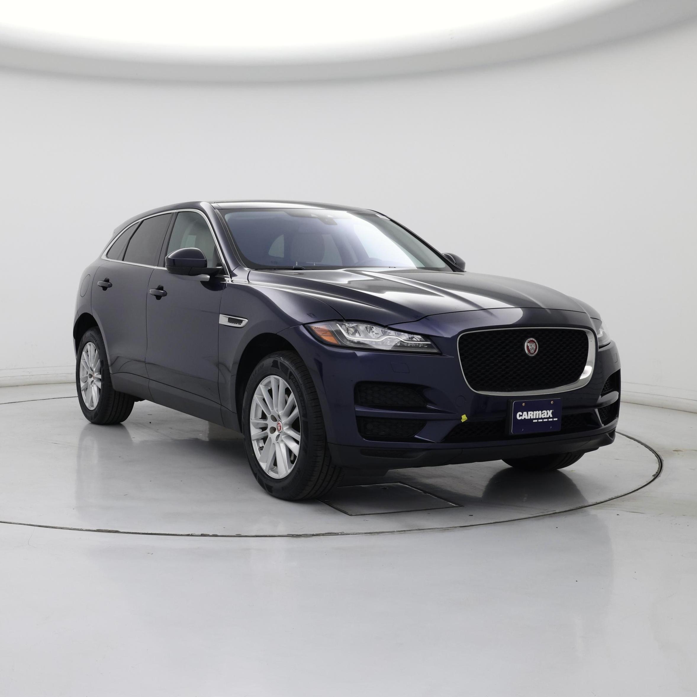 Blue 2017 Jaguar F-PACE SUV / Crossover All-Wheel Drive Automatic