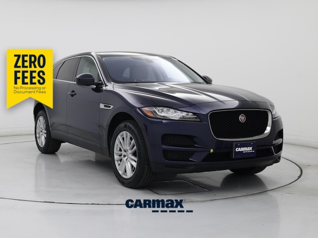 Blue 2017 Jaguar F-PACE SUV / Crossover All-Wheel Drive Automatic