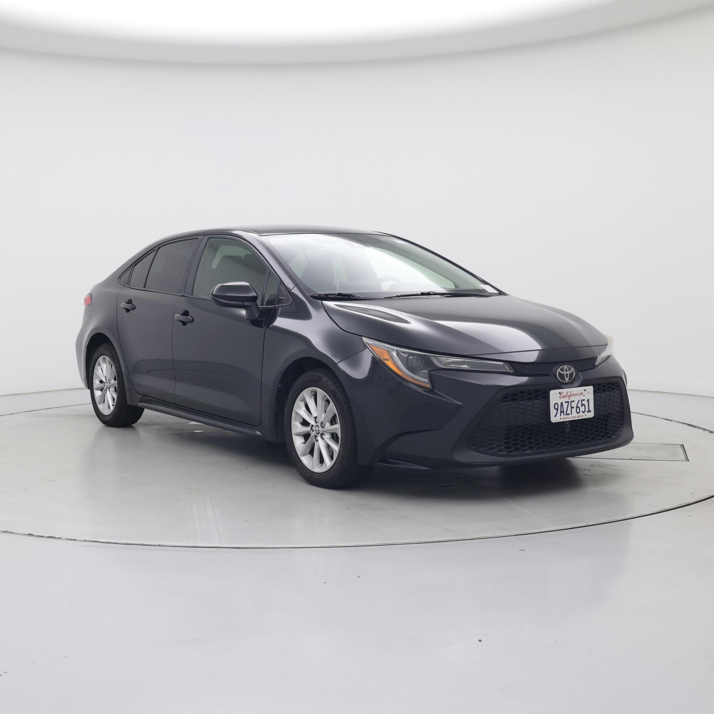 Black 2021 Toyota Corolla Sedan Front-Wheel Drive Automatic