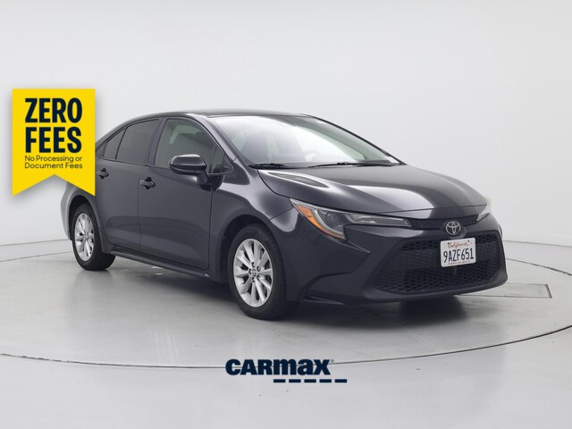 Black 2021 Toyota Corolla Sedan Front-Wheel Drive Automatic