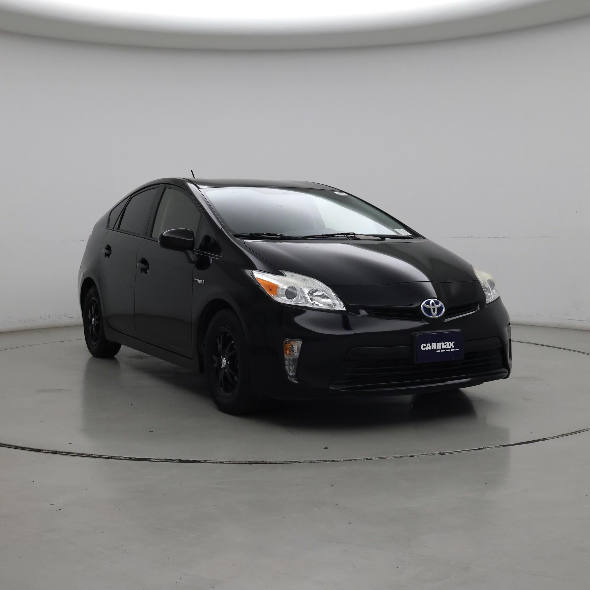 Black 2015 Toyota Prius Hatchback Front-Wheel Drive Automatic
