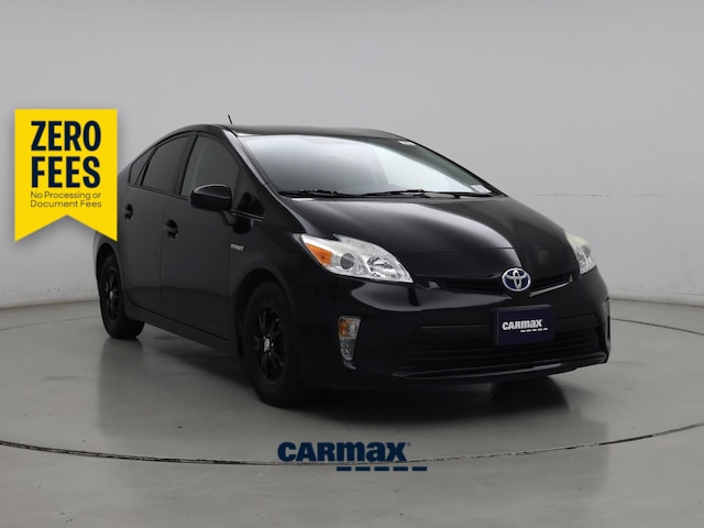 Black 2015 Toyota Prius Hatchback Front-Wheel Drive Automatic