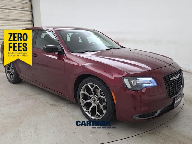Red 2018 Chrysler 300 Sedan Rear-Wheel Drive Automatic
