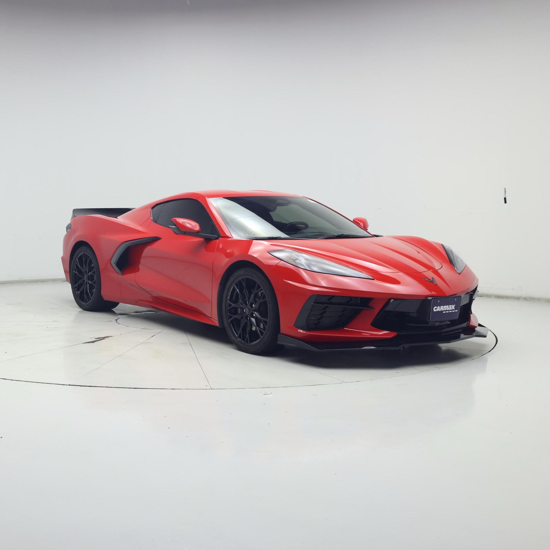 Red 2025 Chevrolet Corvette Coupe Rear-Wheel Drive Automatic