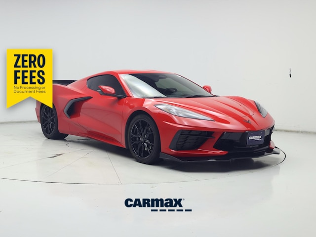 Red 2025 Chevrolet Corvette Coupe Rear-Wheel Drive Automatic