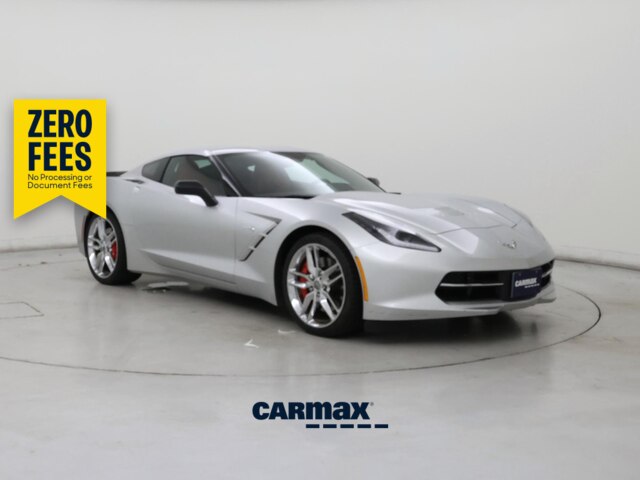 Silver 2016 Chevrolet Corvette Coupe Rear-Wheel Drive Automatic