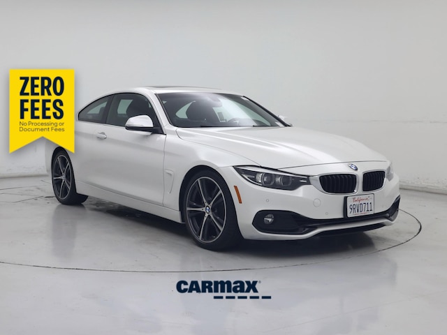 White 2018 BMW 4 Series Coupe Rear-Wheel Drive Automatic