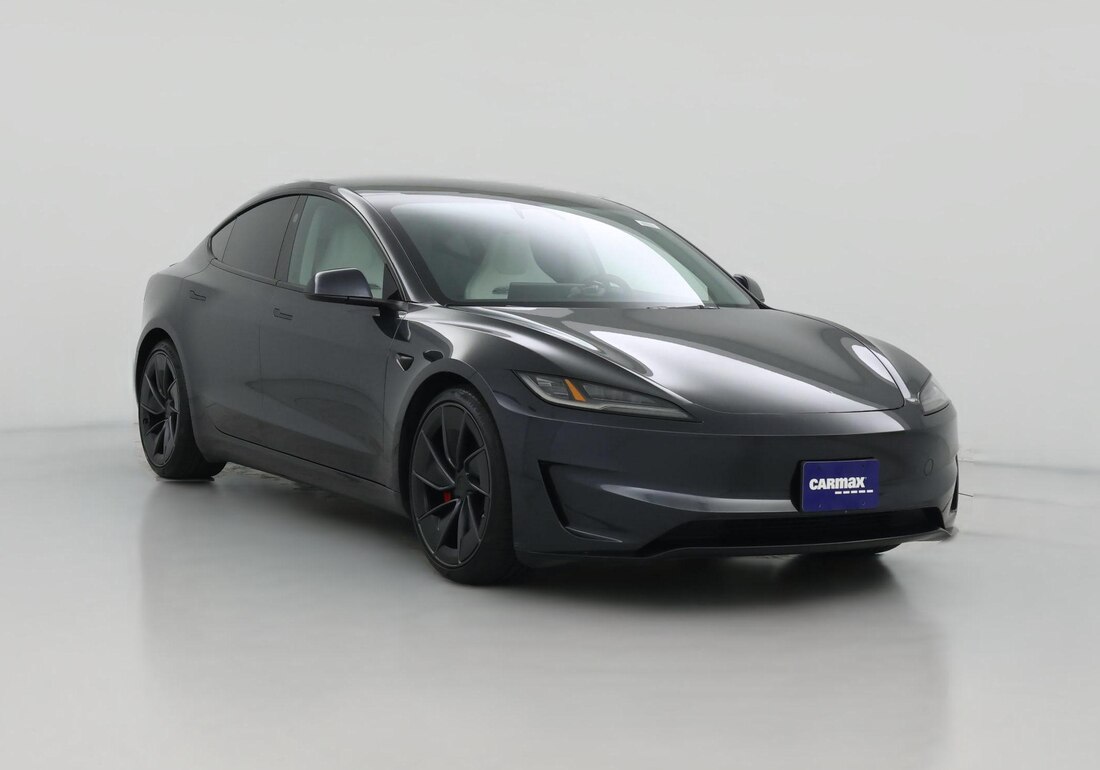 2024 Tesla Model 3 Performance in Gray — CarMax photo