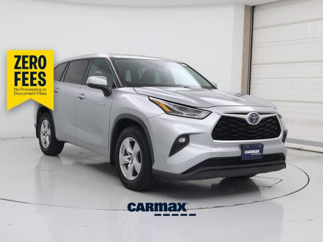 Silver 2021 Toyota Highlander Hybrid SUV / Crossover All-Wheel Drive Automatic
