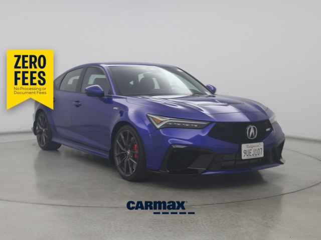 Blue 2025 Acura Integra Hatchback Front-Wheel Drive Manual