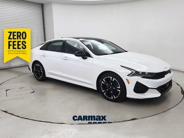 White 2023 Kia K5 Sedan Front-Wheel Drive Automatic