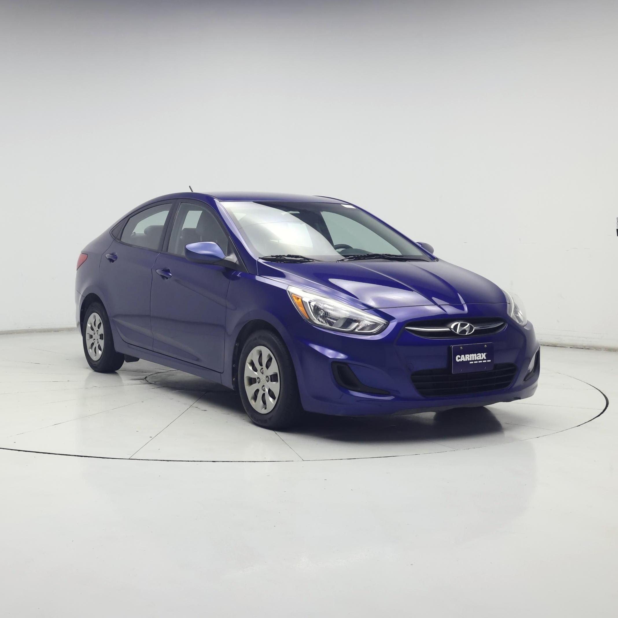 Blue 2016 Hyundai Accent Sedan Front-Wheel Drive Automatic