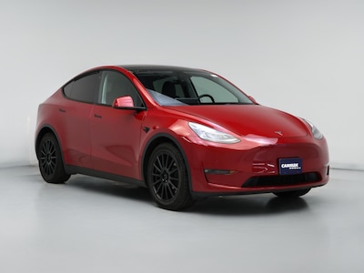 2022 Tesla Model Y Long Range AWD Red