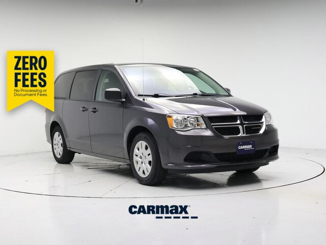 Gray 2018 Dodge Grand Caravan Minivan Front-Wheel Drive Automatic