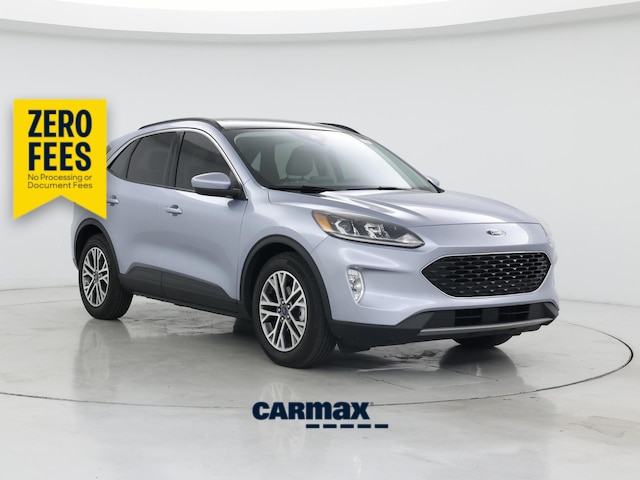 Silver 2022 Ford Escape Hybrid SUV / Crossover Front-Wheel Drive Automatic