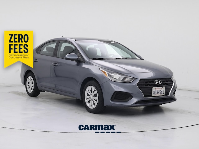 Gray 2018 Hyundai Accent Sedan Front-Wheel Drive Automatic