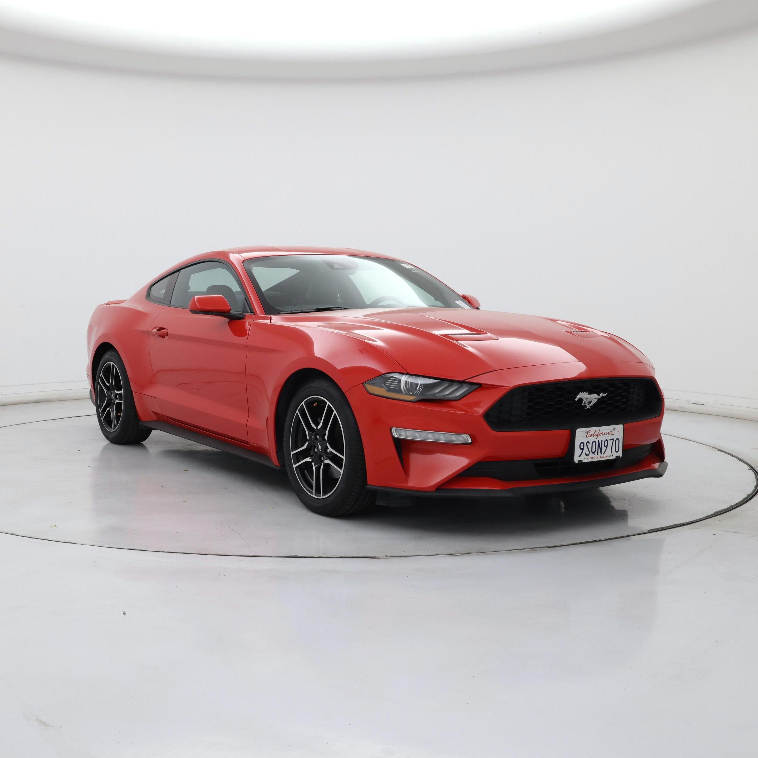 Red 2023 Ford Mustang Coupe Rear-Wheel Drive Automatic