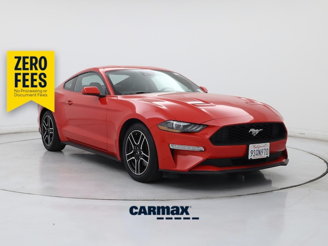 Red 2023 Ford Mustang Coupe Rear-Wheel Drive Automatic