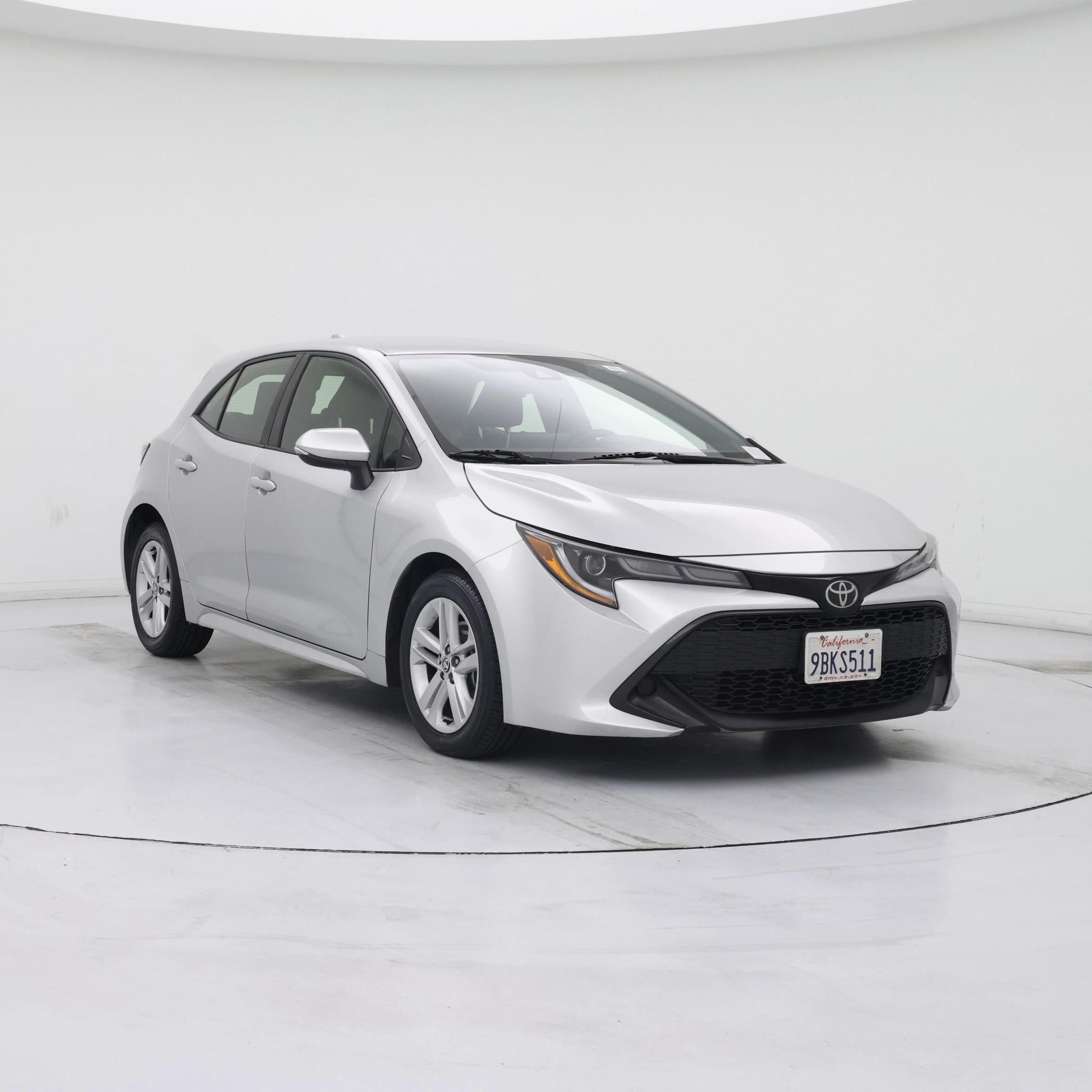 Silver 2022 Toyota Corolla Hatchback Hatchback Front-Wheel Drive Automatic