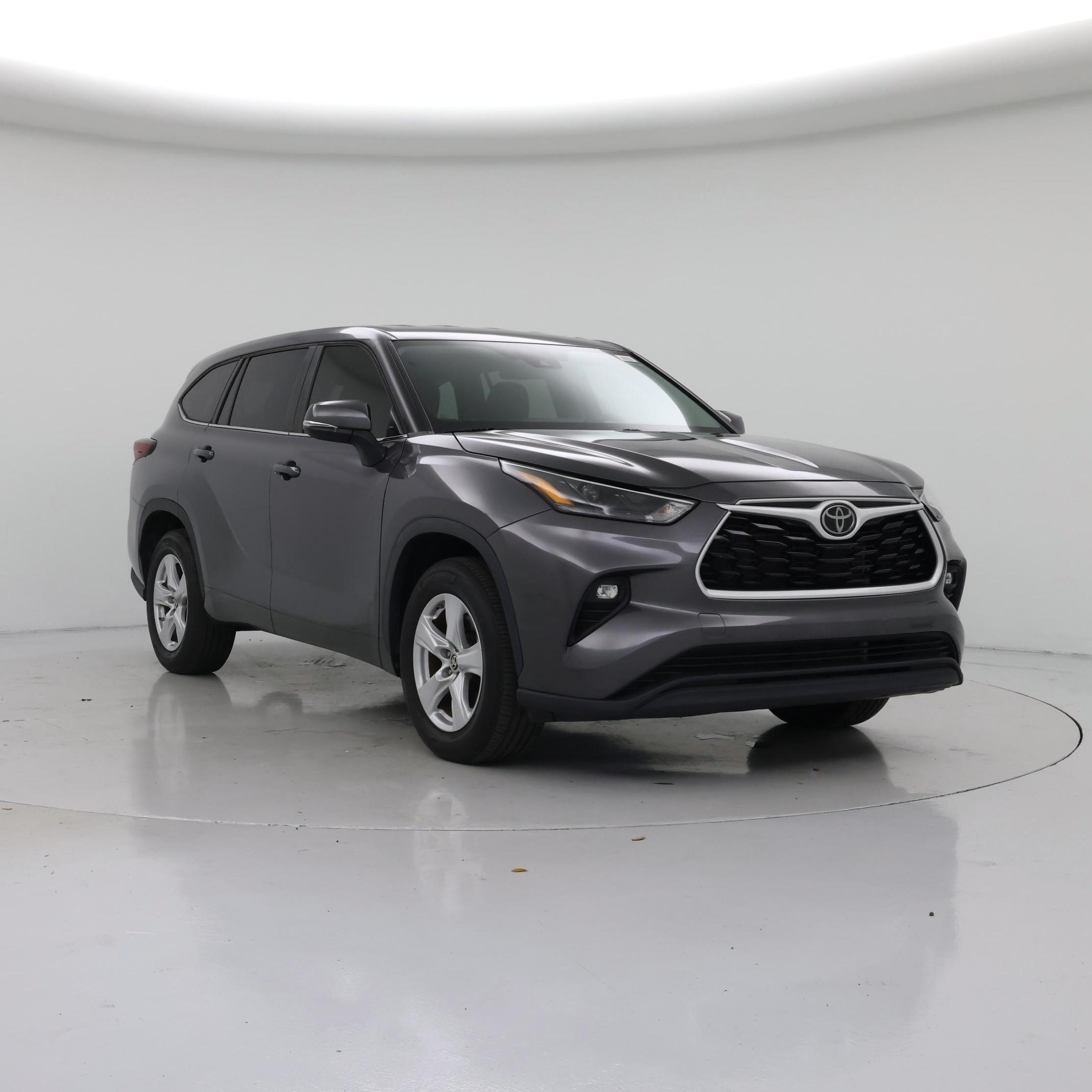 Gray 2024 Toyota Highlander SUV / Crossover Front-Wheel Drive Automatic