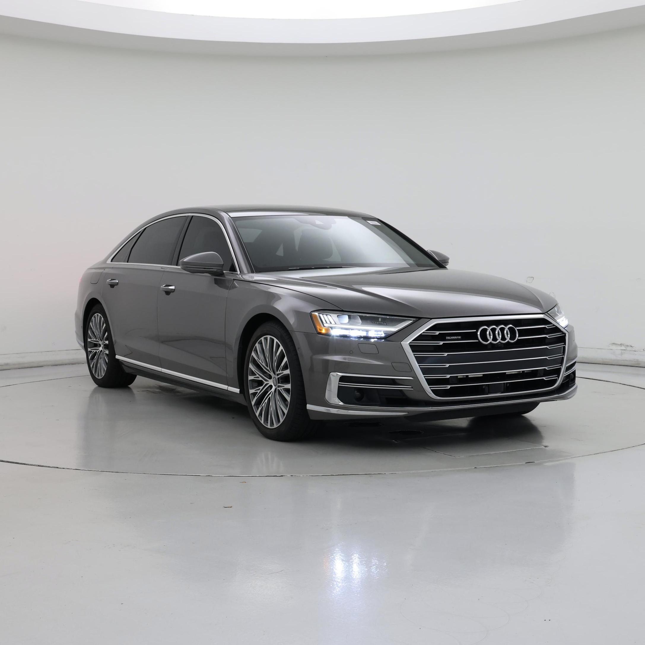 Gray 2019 Audi A8 Sedan All-Wheel Drive Automatic