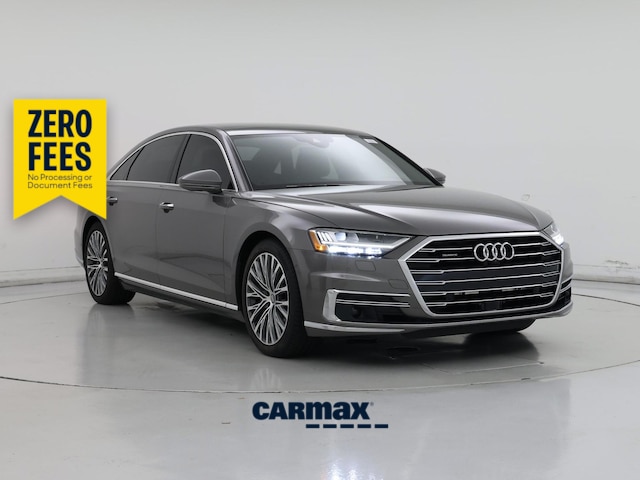 Gray 2019 Audi A8 Sedan All-Wheel Drive Automatic