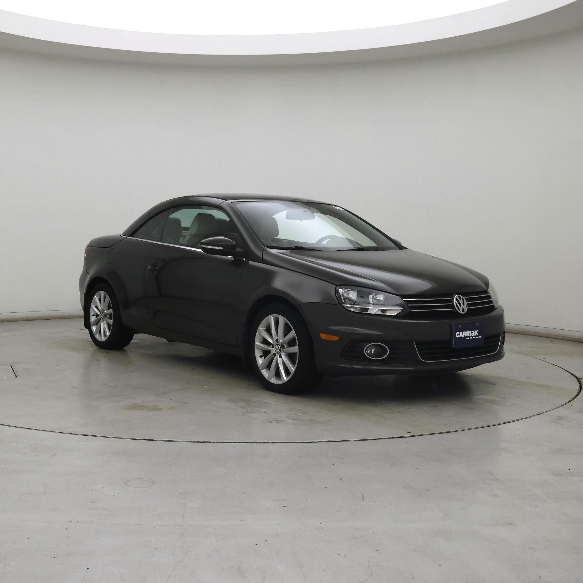 Gray 2016 Volkswagen Eos Convertible Front-Wheel Drive Automatic