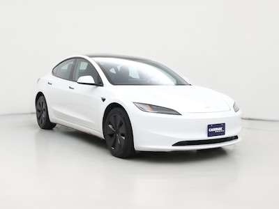 2025 Tesla Model 3 Long Range RWD White