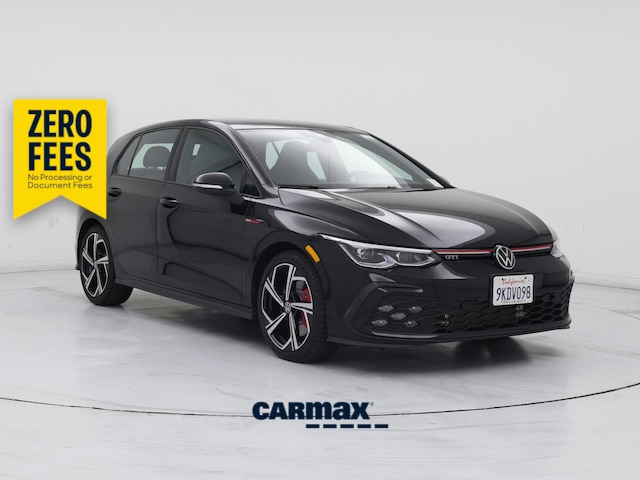Black 2024 Volkswagen Golf GTI Hatchback Front-Wheel Drive Automatic