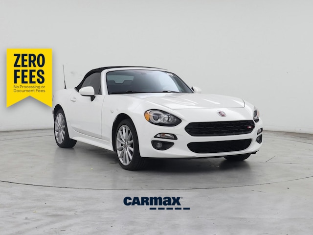 White 2020 FIAT 124 Spider Convertible Rear-Wheel Drive Automatic