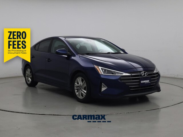 Blue 2020 Hyundai Elantra Sedan Front-Wheel Drive Automatic