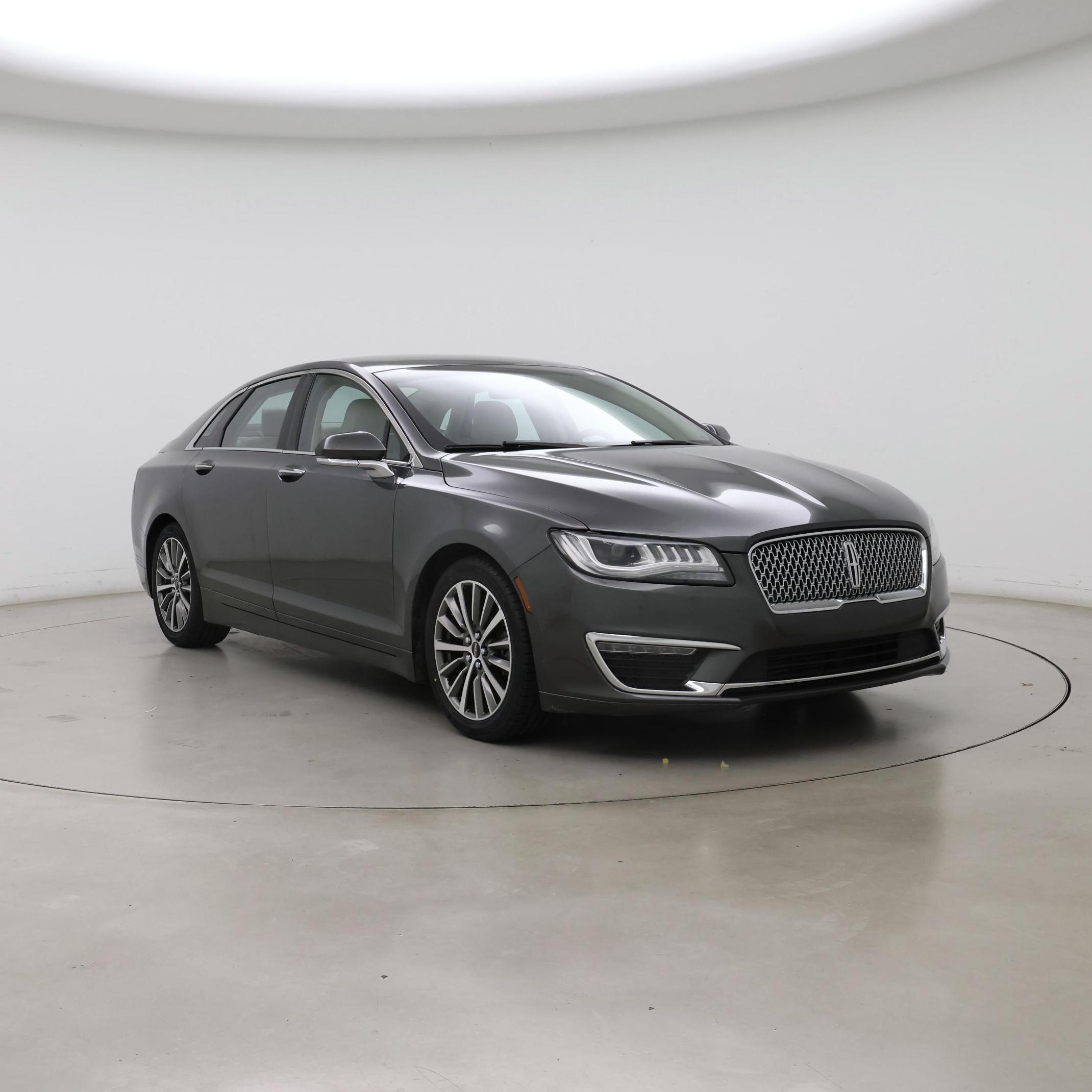 Gray 2017 Lincoln MKZ Sedan Front-Wheel Drive Automatic