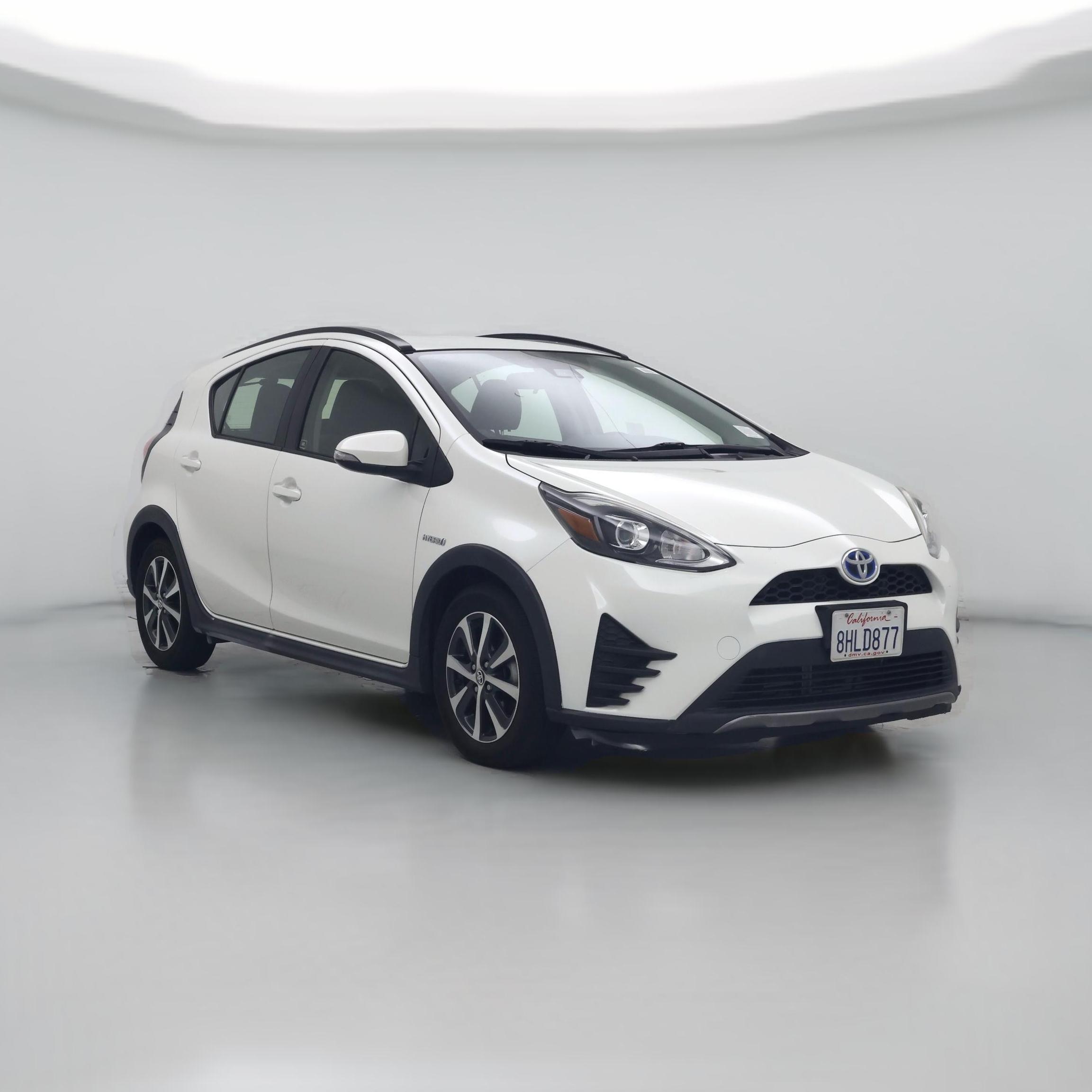 Used White Toyota Prius c near me for sale