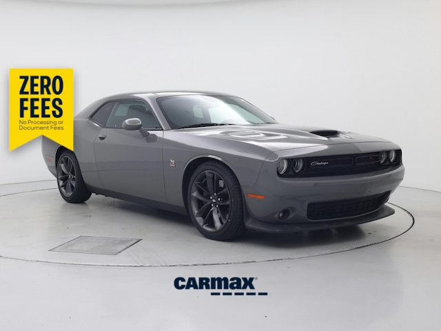 Gray 2019 Dodge Challenger Coupe Rear-Wheel Drive Automatic